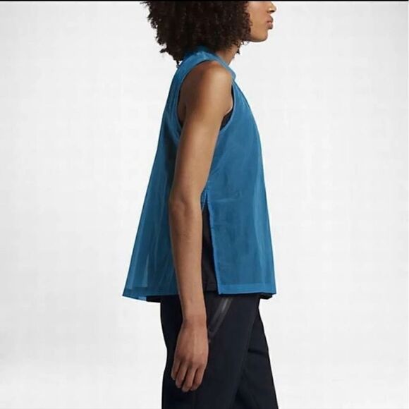 Nike Sportswear Tech Hypermesh Tank Top Teal Size XS - Picture 13 of 13